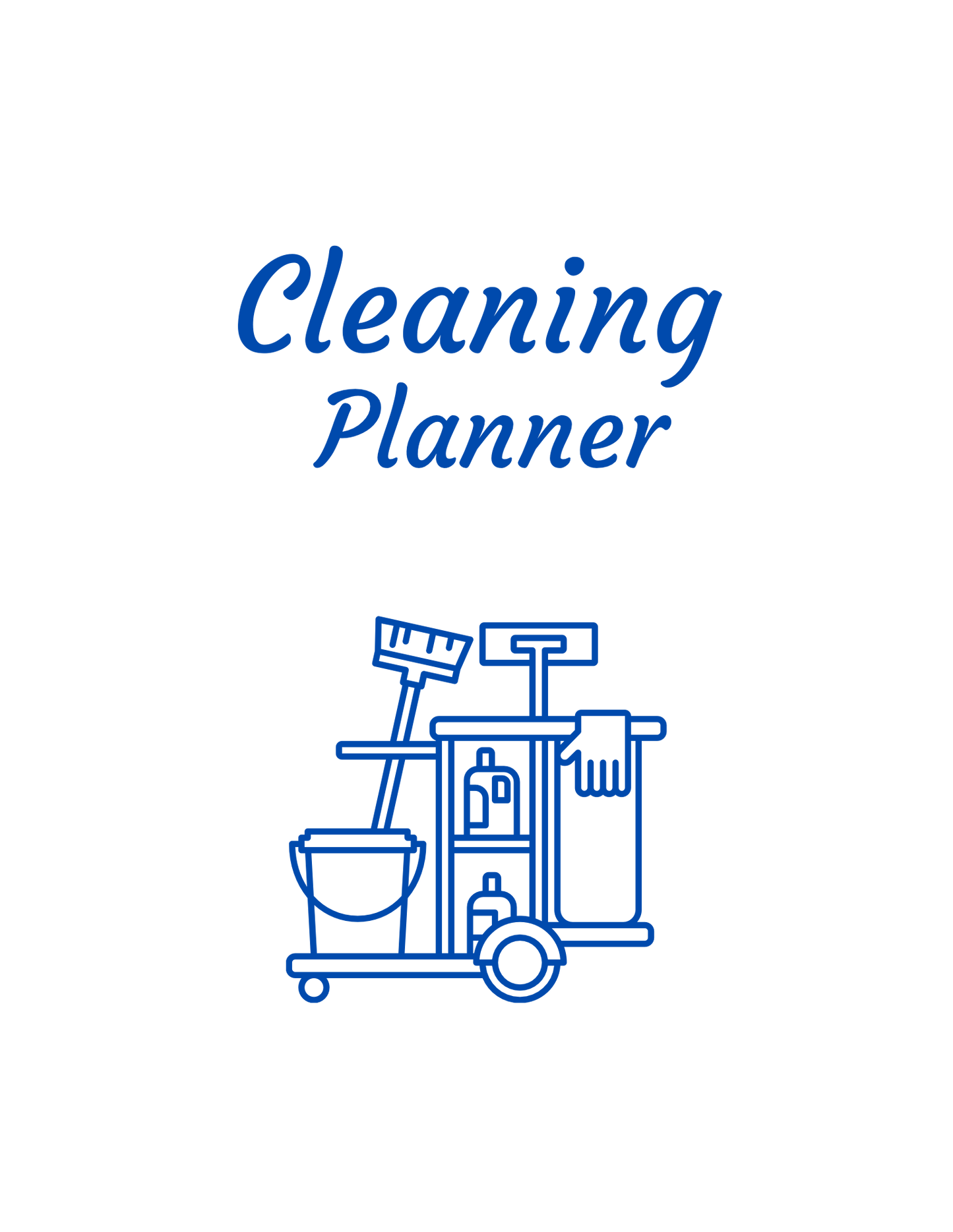 Cleaning Planner