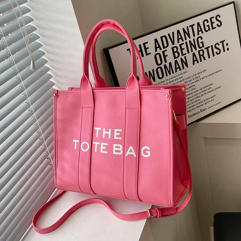 Luxury Designer Bag Tote Women Handbags Letter Shoulder Bags Brands Soft PU Shopper Purses Crossbody Bags for Women Clutch