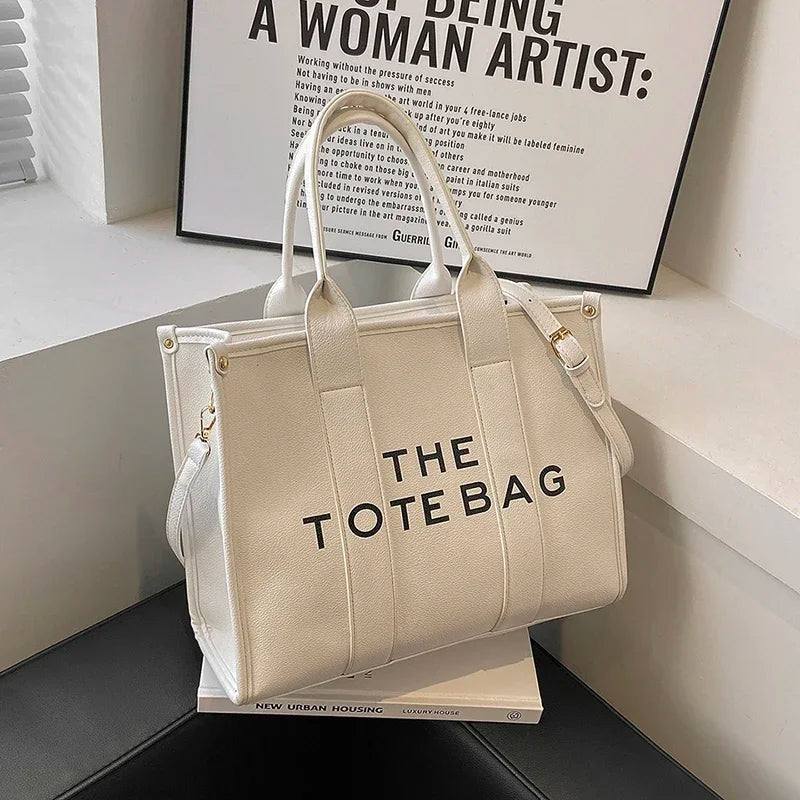 Luxury Designer Bag Tote Women Handbags Letter Shoulder Bags Brands Soft PU Shopper Purses Crossbody Bags for Women Clutch