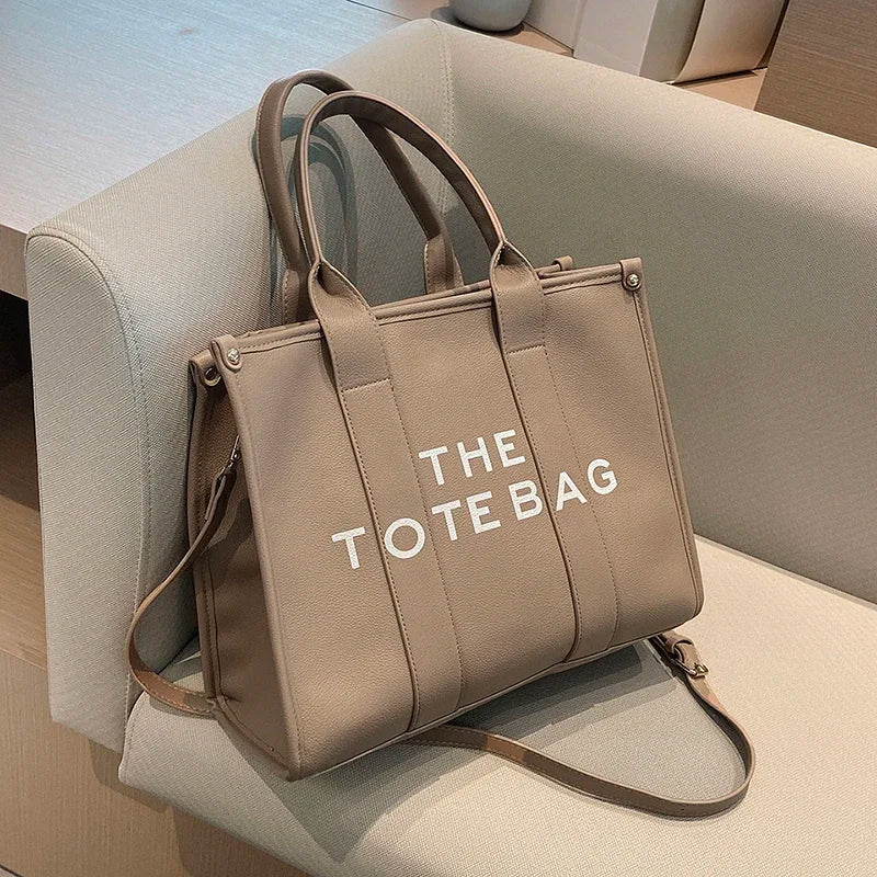 Luxury Designer Bag Tote Women Handbags Letter Shoulder Bags Brands Soft PU Shopper Purses Crossbody Bags for Women Clutch