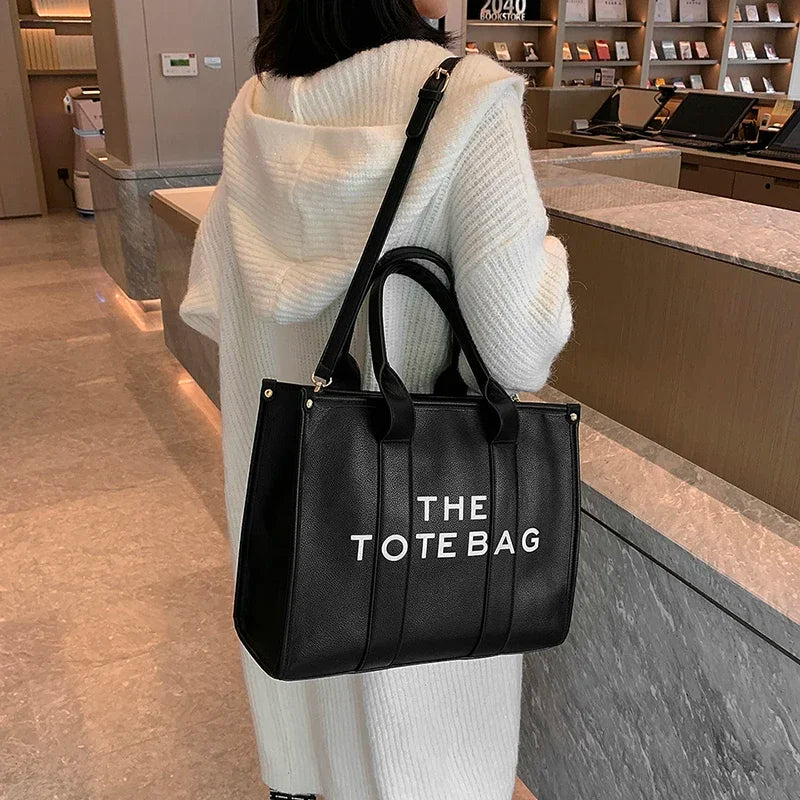 Luxury Designer Bag Tote Women Handbags Letter Shoulder Bags Brands Soft PU Shopper Purses Crossbody Bags for Women Clutch