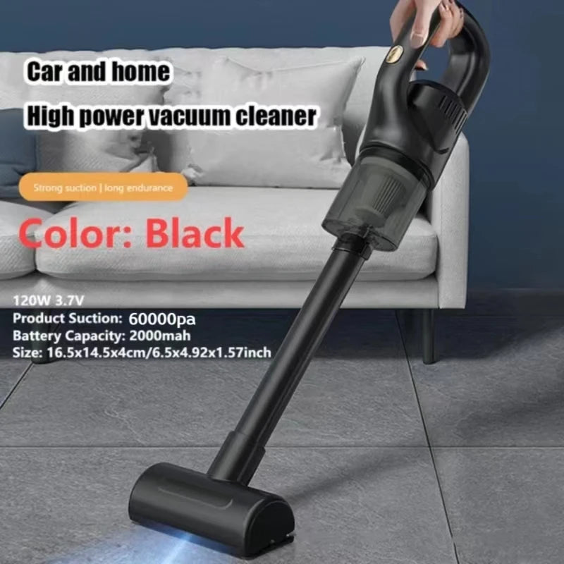 60000pa wireless home car cleaner handheld chargeable auto vacuum