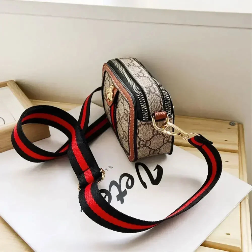Kids Mini Crossbody Bag – Cute Waterproof PU Shoulder Bag