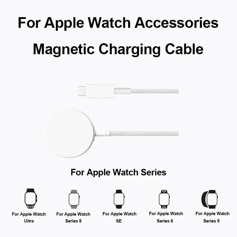 Wireless Magnetic Fast Charging Cable USB Magnetic Portable 1