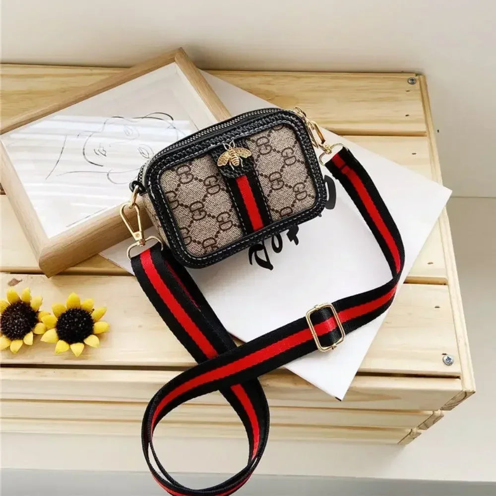 Kids Mini Crossbody Bag – Cute Waterproof PU Shoulder Bag
