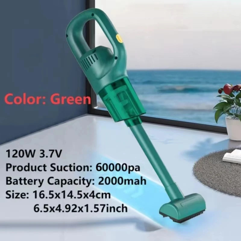 60000pa wireless home car cleaner handheld chargeable auto vacuum