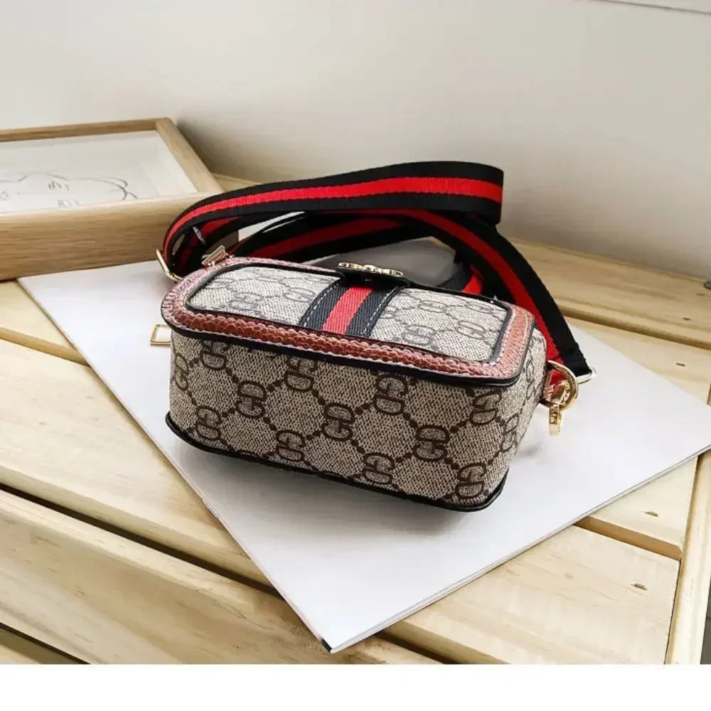 Kids Mini Crossbody Bag – Cute Waterproof PU Shoulder Bag